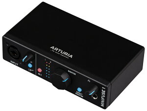 A[gA USBI[fBIC^[tFCXiubNj MINIFUSE 1-BLACK ARTURIA MiniFuse 1