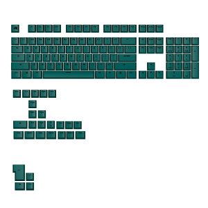 GloriousiOAXj Glorious GPBT Basics Keycaps Totem Green - US - Retailig[eO[j KC-GPBT-BA-TGRN-US