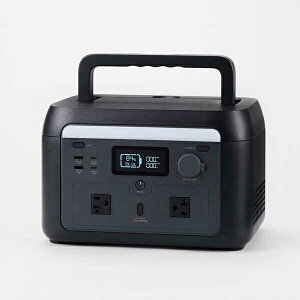 GR |[^ud(ubN)@512Wh@ACRZg2@USB-Co͓ DE-PS500PBK ELECOM@PORTABLE POWER STATION 500P [DEPS500PBK]