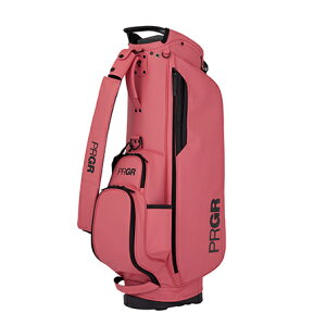 プロギア スタンド付き キャディバッグ(コーラルピンク・9.0型・47インチクラブ対応) GC1931PI PRGR PCB-109