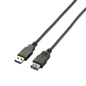 �G���R�� USB3.0�P�[�u�� A-A�����^�C�v �X�^���_�[�h 2m�i�u���b�N�j USB3-E20BK