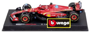 ブラゴ 1/18 フェラーリ SF-24 2024 No.16 C.ルクレール ドライバー付【18-16821L16】 ミニカー