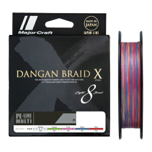���W���[�N���t�g �e�ۃu���C�h �N���X 300m(1.5��/30lb) �}���`�J���[ DBX8-300/1.5MC MajorCraft PE���C��