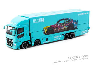 ^[}bN[NX 1/64 Mitsubishi Fuso Super Great LB-TRUCKSyT64T-TL001-LBSz ~jJ[
