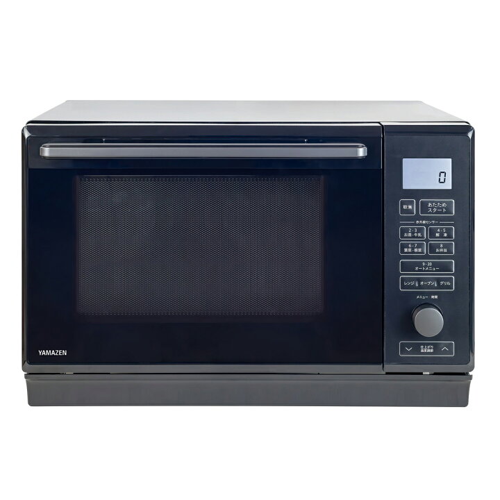 楽天市場】YAMAZEN 簡易スチームオーブンレンジ 24L NERK-F0241TSV-B 