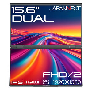 JAPANNEXTbWplNXg fAoCtfBXvC(15.6^/IPS/FullHD 1920×1080×2/60Hz/20ms/HDMI1.4/USB Type-C/VESA/2Nۏ)(ubN) JN-DMD-IPS156F