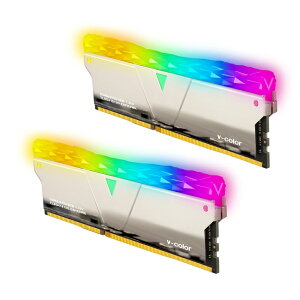 V-Color PRISM PRO RGB Series PC4-33000 / DDR4 4133 Mhz W[ 8GB × 2giMirror Finish Silverj TL8G41819D-E6PRSWK