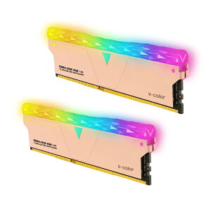 V-Color PRISM PRO RGB Series PC4-34100 / DDR4 4266 Mhz W[ 8GB × 2giGolden armisj TL8G42819D-E6PGAWK