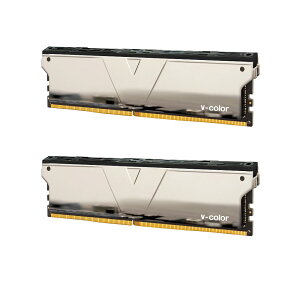 V-Color SKYWALKER PLUS Series PC4-32000 / DDR4 4000 Mhz W[ 32GB × 2giMirror Finish Silverj TO432G40D818CSPSXK