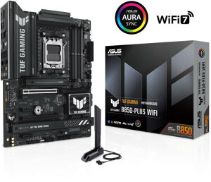 ASUS�b�G�C�X�[�X ASUS TUF GAMING B850-PLUS WIFI Socket AM5�Ή� AMD B850 �`�b�v�Z�b�g����ATX �}�U�[�{�[�h�y�������K�i�z TUF GAMING B850-PLUS WIFI