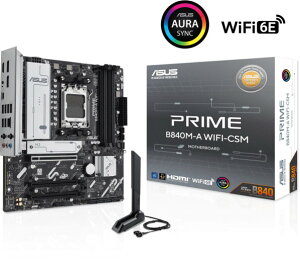 ASUSbGCX[X ASUS PRIME B840M-A WIFI-CSM Socket AM5Ή AMD B840 `bvZbgmicro-ATX }U[{[hyKiz PRIME B840M-A WIFI-CSM