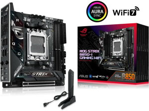 ASUSbGCX[X ASUS ROG STRIX B850-I GAMING WIFI Socket AM5Ή AMD B850 `bvZbgMini-ITX }U[{[hyKiz ROG STRIX B850-I GAMING WIFI