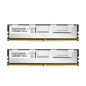 V-Color DDR5 OC R-DIMM (AMD TRX50) PC5-48000 / DDR5 6000 Mhz W[ 64GB × 2g TRA564G60D434K