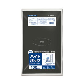 HID-HBK-100(オルデイ) オルディ ハイトハック HD 黒 100P