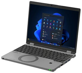 パナソニック｜Panasonic ノートパソコン SR　バッテリー2個モデル(標準+軽量)(12.4型/Windows11/Office2024/Core i5 1335U/メモリ16GB/SSD512GB)カームグレイ Let’s note レッツノート CF-SR4GDMCR