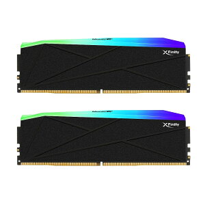 V-Color XFinity RGB Series PC5-48000 / DDR5 6000 Mhz W[ 32GB × 2g TMXFL3260836KWK