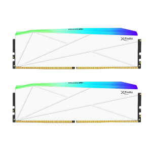 V-Color XFinity RGB Series PC5-48000 / DDR5 6000 Mhz W[ 32GB × 2g TMXFL3260836WWK