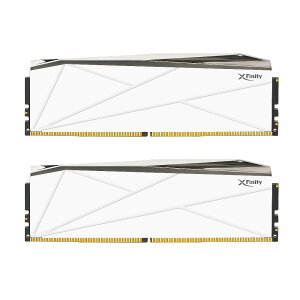 V-Color XFinity RGB Series O CU-DIMM DDR5-8000 W[ 16GB×2g For InteliWhite+Silverj TMXFCL1680838WSK