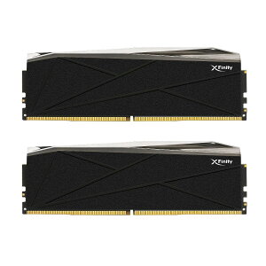 V-Color XFinity RGB Series O CU-DIMM DDR5-8000 W[ 16GB×2g For InteliBlack+Silverj TMXFCL1680838KSK