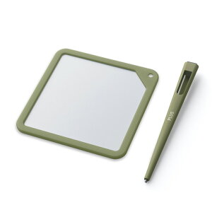 �v���X �J�C�e Kaite �����^�C�v 90×90mm�i�I���[�u�O���[���j KM-0909A-GR(538254)