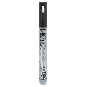 �y�x�I �A�N�����b�N�}�[�J�[4mm�`�Y�� �O���C 205935 pebeo ACRYLIC MARKER CHIESEL TIP 4 MM GREY