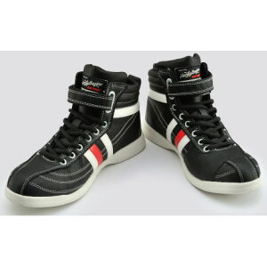 デイトナ HBS-001 SAFE シューズ(ブラック/ホワイトレッドライン) 27.5 99068 DAYTONA