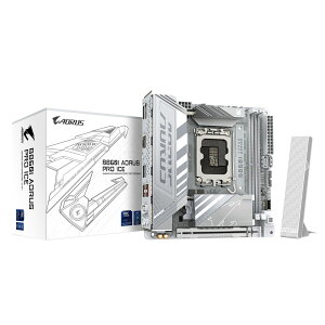 GIGABYTEbMKoCg GIGABYTE B860I AORUS PRO ICE }U[{[h Intel Core Ultra 200SiLGA1851jΉ B860IAORUSPROICE