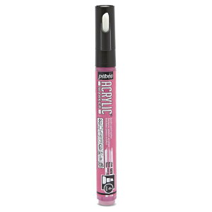 �y�x�I �A�N�����b�N�}�[�J�[4mm�`�Y�� �s���N 205909 pebeo ACRYLIC MARKER MEDIUM ANGULAR TIP 4 MM PINK