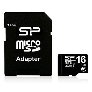 Silicon PowerbVRp[ microSDHC[J[h 16GB Class10 SP016GBSTH010V10SP microSDHC Class10