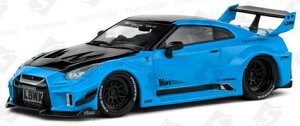 �\���h 1/43 ���Y GT-R R35 LB �V���G�b�g 2019 (�u���[)�yS4311209�z �~�j�J�[