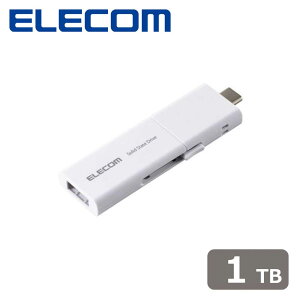 GRbELECOM SSD Ot 1TB USB3.2Gen1 Ǎő420MB/b USB^ |[^uSSD XCh  USB Type-C / USB-A Ή y PS5 PS4 er^ iPhone Android X}z Windows Mac PC Ή zizCg