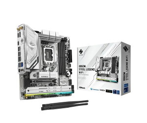 ASRockbAXbN ASRock B860M Steel Legend WiFi }U[{[h Intel Core Ultra 200SiLGA1851jΉ B860MSTEELLEGENDWIFI