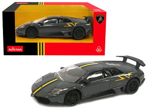 ���F�� 1/43 �����V�G���S LP 670-4 SV ���������(�O���[) �~�j�J�[