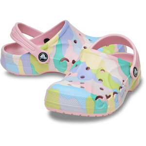 CROCS LbY o V[Yi vebh NbOiPetal PinkETCYFC12(18.5cm)j 209728-606-C12 NbNX Kids' Baya Seasonal Printed Clog