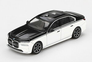 MINI-GT 1/64 BMW i7 xDrive60 �A���s���z���C�g/�u���b�N�T�t�@�C�A(�E�n���h��)�yMGT00959-R�z �~�j�J�[