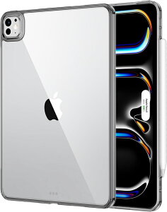 ESR iPad Pro 13�C���`M5(2025) M4(2024�j�p �N���A�P�[�X Classic Hybrid iPad Pro 13 M5/M4 - Clear Black�i�N���A�u���b�N�j ESR518
