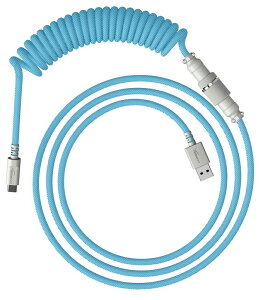 HyperX�i�n�C�p�[�G�b�N�X�j USB-C �R�C���P�[�u���i���C�g�u���[�z���C�g�j 6J680AA
