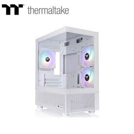 Thermaltake｜サーマルテイク ミニタワー型PCケース View 170 TG ARGB（ホワイト） CA-1Z4-00M6WN-00