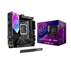ASRockbAXbN ASRock B860I Lightning WiFi }U[{[h Intel Core Ultra 200SiLGA1851jΉ B860ILIGHTNINGWIFI