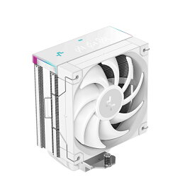 DeepCool｜ディープクール AK400 DIGITAL PRO（ホワイト） 空冷式CPUクーラー デジタルディスプレイ搭載。最大220Wの放熱効率を実現するサイドフロー型CPUクーラー R-AK400-WHAPMN-G
