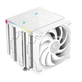 DeepCool｜ディープクール AK620 DIGITAL PRO（ホワイト） 空冷式CPUクーラー デジタルディスプレイ搭載。最大260Wの放熱効率を実現するサイドフロー型CPUクーラー R-AK620-WHAPMN-G