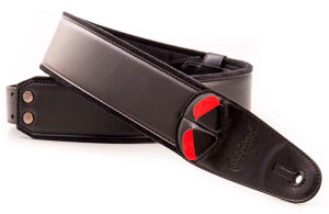 ���C�g�I���I�X�g���b�v�X �M�^�[/�x�[�X�p�X�g���b�v�i�u���b�N�j CHARM-BLACK RIGHT ON STRAPS MOJO Series