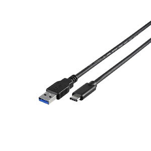 �o�b�t�@���[ USB3.1�P�[�u�� 1.0m (A to C) �u���b�N BSUAC31110BK