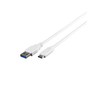 �o�b�t�@���[ USB3.1�P�[�u�� 1.0m (A to C) �z���C�g BSUAC31110WH