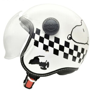 �A�[�N�X SNOOPY�W�F�b�g�V�[���h�w�����b�g�@�`�F�b�J�[�t���b�O�i�z���C�g�j SNJ-114