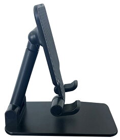 デジタルランド 折り畳み式スマホスタンド（ブラック） DL-YU185BK