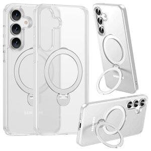 ���X�^�o�i�i Galaxy S25�p ZEROSAFE SHAFT ���C�����X�[�d�Ή� 360°��]�X�^���h�P�[�X�i�t���X�g�z���C�g�j 8747GS25ZSFSWH