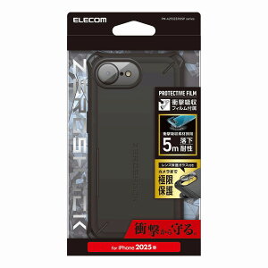 GR iPhone 16ep P[X nCubh Jo[ Ռz JYیJo[ Xgbvz[t tBt ZEROSHOCK ɌیiubNj PM-A25SZEROSPBK