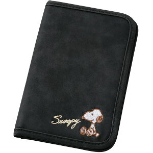 BONFORM スヌーピーエレガンス マルチケース(ブラック) 7243-32BK ボンフォーム