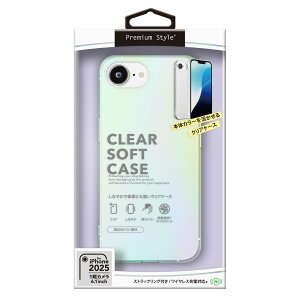 PGA iPhone 16e�p �N���A�\�t�g�P�[�X�i�I�[�����j PG-25KTP02AR